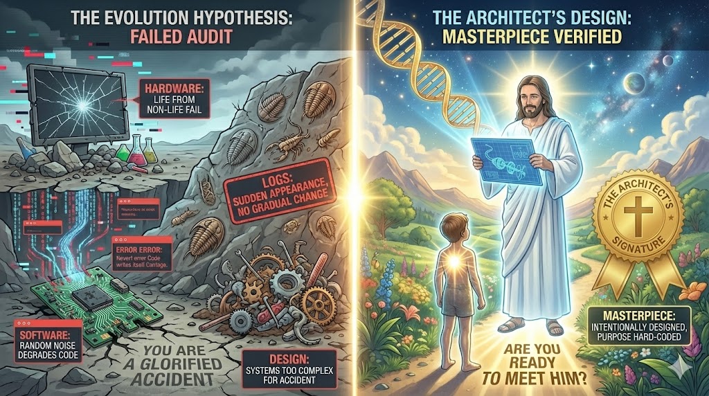 The Signature: Illustration from The Origin Code, File 010, The Quantum Papers
